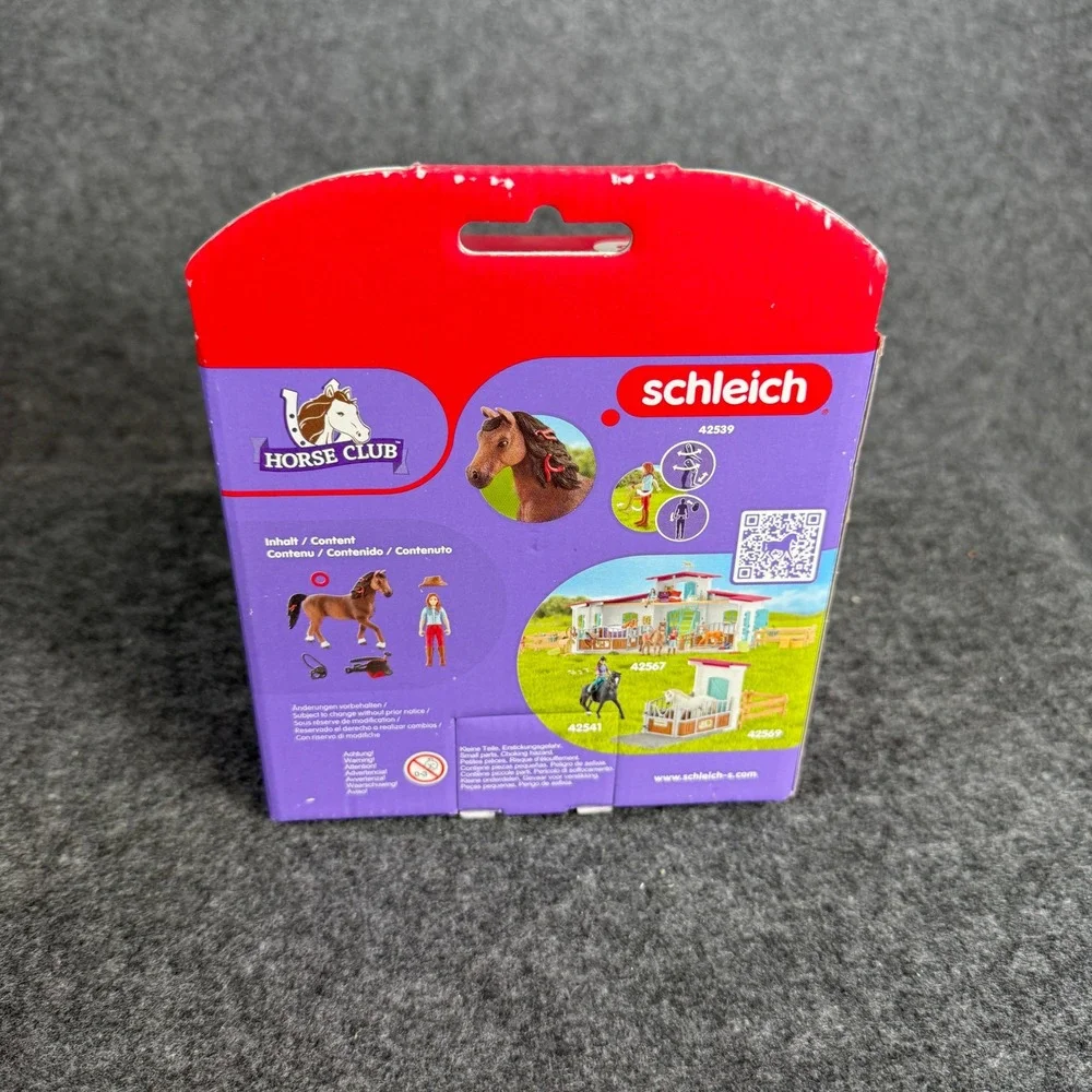 Schleich‎ Horse Club Hannah & Cayenne Western Riding Playset 42539 New